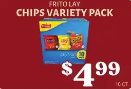 Harter House Frito Lay chips variety pack offer