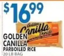 Associated Golden Canilla parboiled rice offer