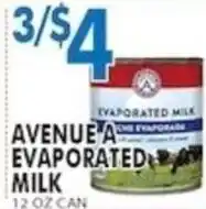Associated Avenue A Evaporated Milk offer
