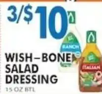 Associated Wish-Bone Salad Dressing offer