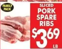 Associated Sliced Pork Spare Ribs offer