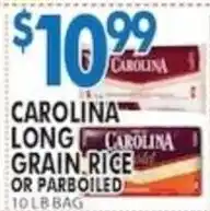 Associated Carolina long grain rice or parboiled offer