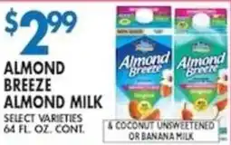 Associated Almond Breeze almond milk offer