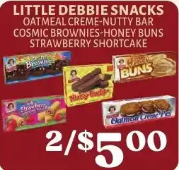 Little Debbie Snacks Cosmic Brownies-Honey Buns Strawberry Shortcake