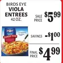 Harter House Birds Eye Viola Entrees offer