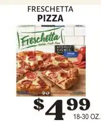 Harter House Freschetta pizza offer