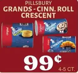 Harter House Pillsbury grands cinnamon roll crescent offer