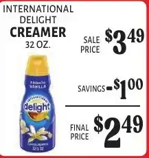 Harter House International Delight Creamer offer