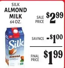 Harter House Silk Almond Milk offer