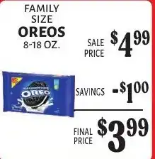 Harter House Family Size OREOS offer