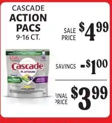 Harter House Cascade platinum action packs offer