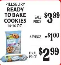 Harter House Pillsbury ready to bake cookies offer