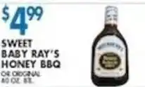 Associated Sweet Baby Ray's Honey BBQ offer
