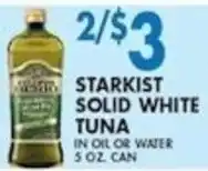 Associated Starkist solid white tuna offer