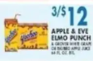 Associated Apple & Eve Elmo Punch offer