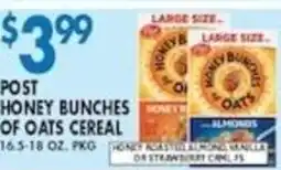 Associated Post honey bunches of oats cereal offer