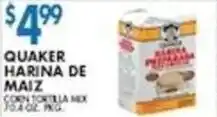 Associated Quaker harina de maiz offer