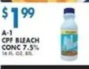Associated A-1 cpf bleach offer