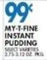 Associated My-t-fine instant pudding offer