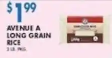 Associated Avenue A long grain rice offer