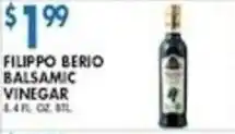 Associated Filippo Berio balsamic vinegar offer