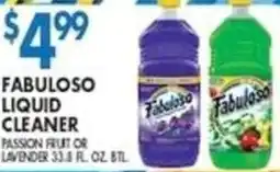 Associated Fabuloso liquid cleaner offer