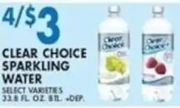 Associated Clear Choice Sparkling Water offer