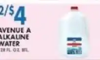 Associated avenue a alkaline water offer