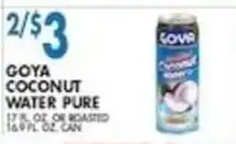 Associated Goya coconut water pure offer