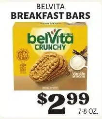 Harter House Belvita breakfast bars offer