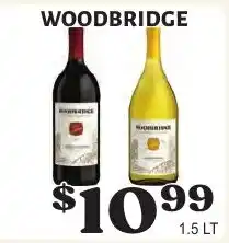 Harter House Woodbridge red wine and white wine offer