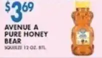 Associated Avenue A pure honey bear offer