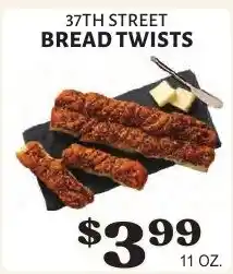 Harter House 37th street bread twists offer