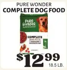 Harter House Pure Wonder complete dog food offer