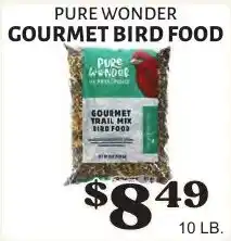 Harter House Pure wonder gourmet bird food offer