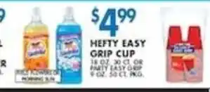 Hefty easy grip cup