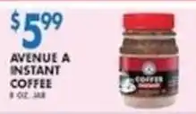 Associated Avenue A instant coffee offer