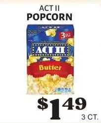 Harter House Act II Popcorn offer