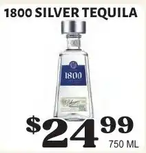 Harter House 1800 silver tequila offer