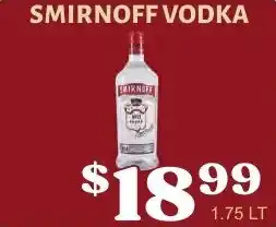 Harter House Smirnoff vodka offer