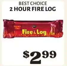 Harter House Best Choice Fire Log offer