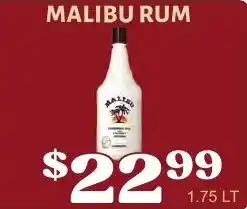 Harter House Malibu rum offer
