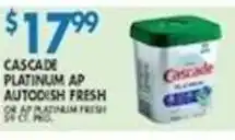 Associated Cascade Platinum Ap Autodish Fresh offer