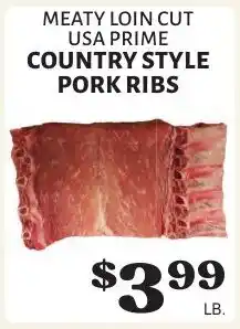 Harter House Country Style Pork Ribs offer