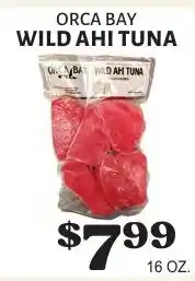 Harter House Orca Bay wild ahi tuna offer
