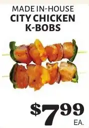 Harter House City Chicken K-Bobs offer