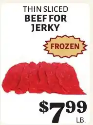Harter House Thin Sliced Beef For Jerky offer
