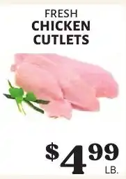 Harter House Fresh Chicken Cutlets offer