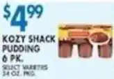 Associated Kozy Shack Pudding offer
