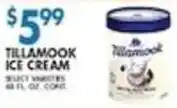 Associated Tillamook ice cream offer